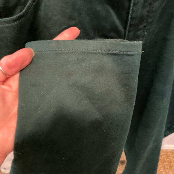 Cato Premium Dark Green Contemporary Fit Jeans Pants 18W - Picture 6 of 7